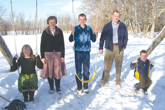 Laurel, Alyson, James, Albert and Isaac Wolfe