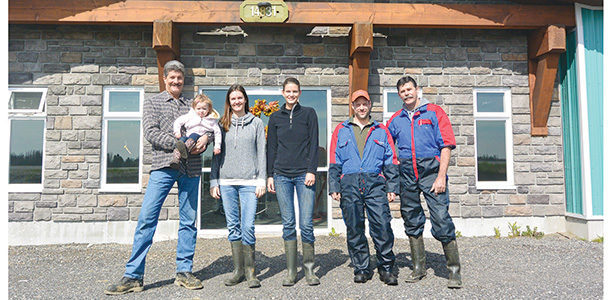 Members of the team at May Acres Farm