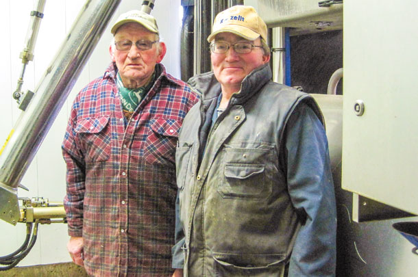 Chris and Case tegenbosch