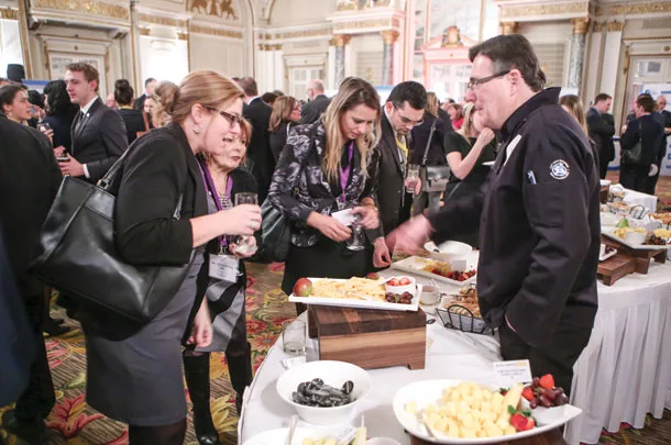 The Dairy Showcase Reception at the Dairy Farmers of Canada Annual Dairy Policy Conference