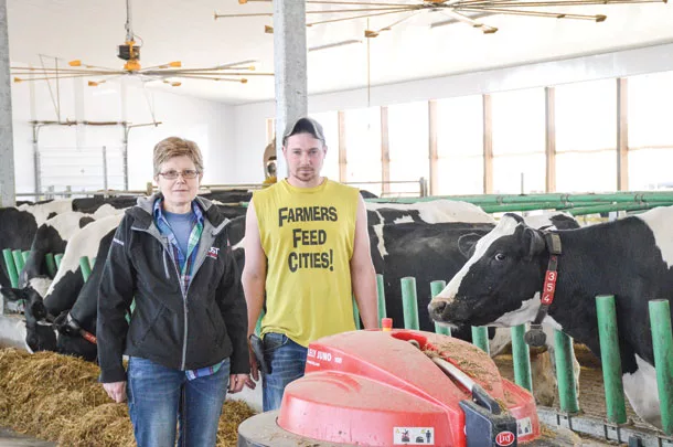 Mary and Todd Fraser enjoy working in the comforts 
