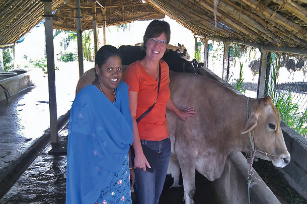 Brenda Schoepp in Bangalore, India