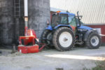tractor and silo