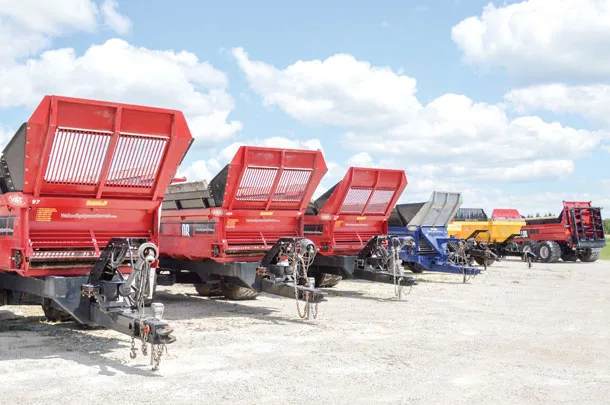 Equipment rentals