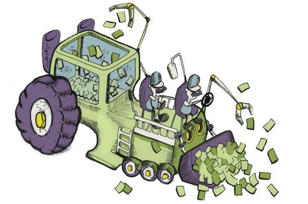 Money tractor