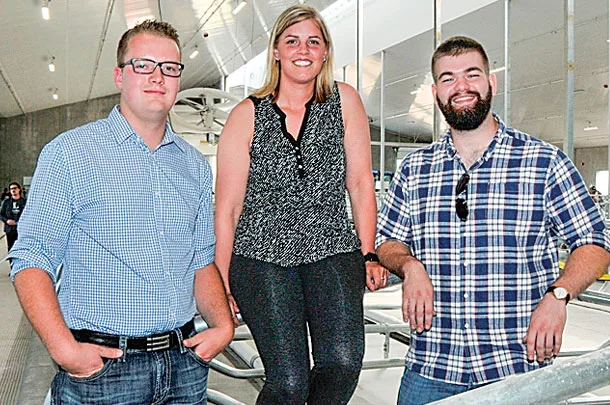 Three members from Lakeland College