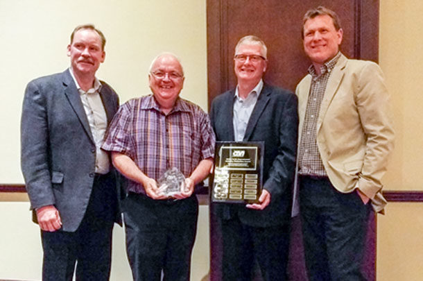 Russel Gammon receives 2017 Dairy Cattle Improvement Industry Distinction Award