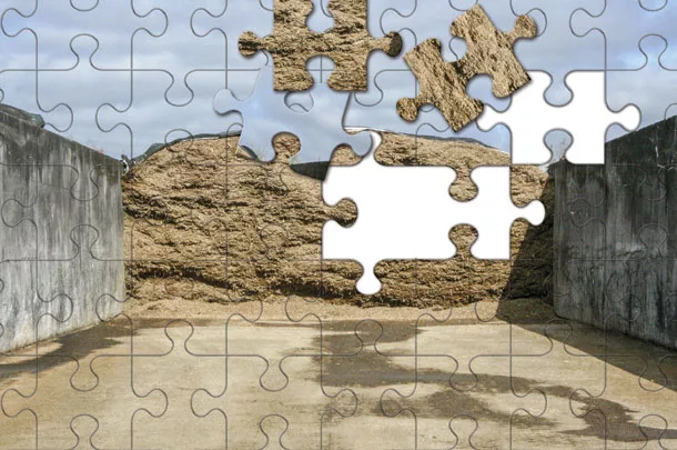 Silage puzzle pieces