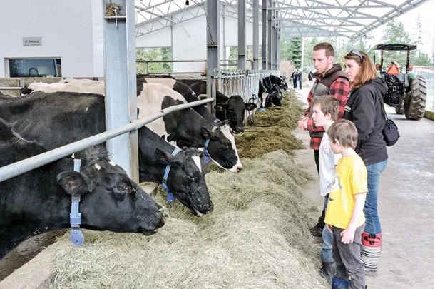 The Gourlay farm is open for visitors