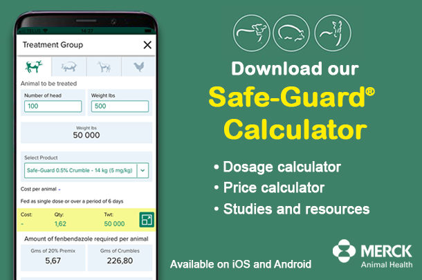 Merck Safe-Guard Calculator