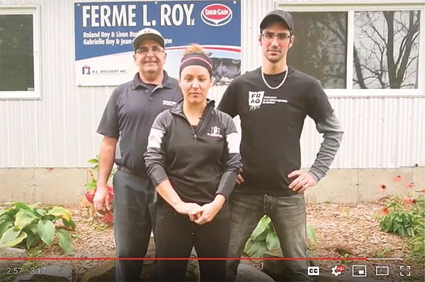 The Roy family of Coaticook, Quebec