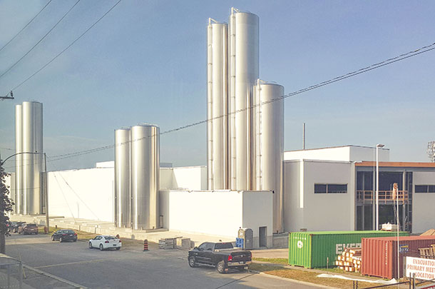 The fairlife plant in Peterborough, Ontario