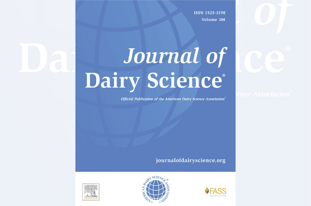 Joural of Dairy Science