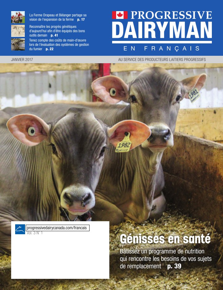 Progressive Dairy en français Issue 1 2017