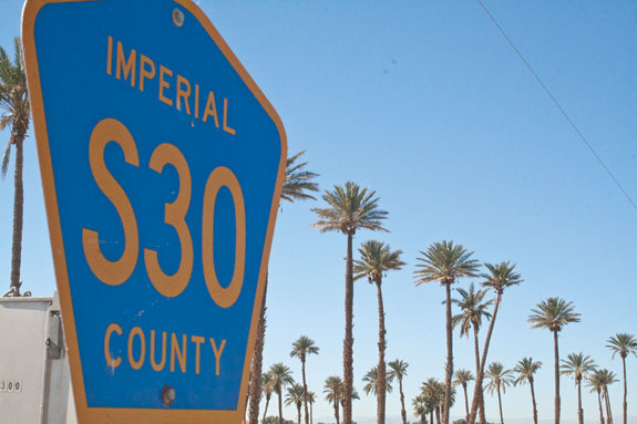Imperial S30 County sign