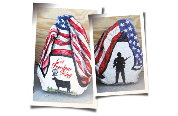 Rock raffled off at the NJAS 