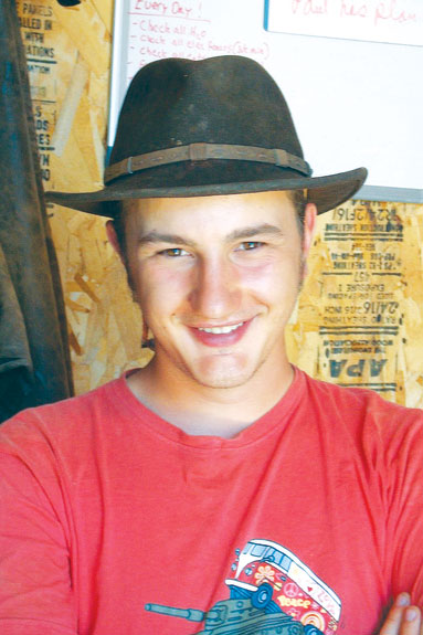 Sebastian Worms, 20, of Waterloo, Belgium