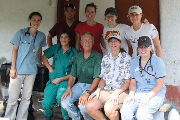 CVM short-term mission team