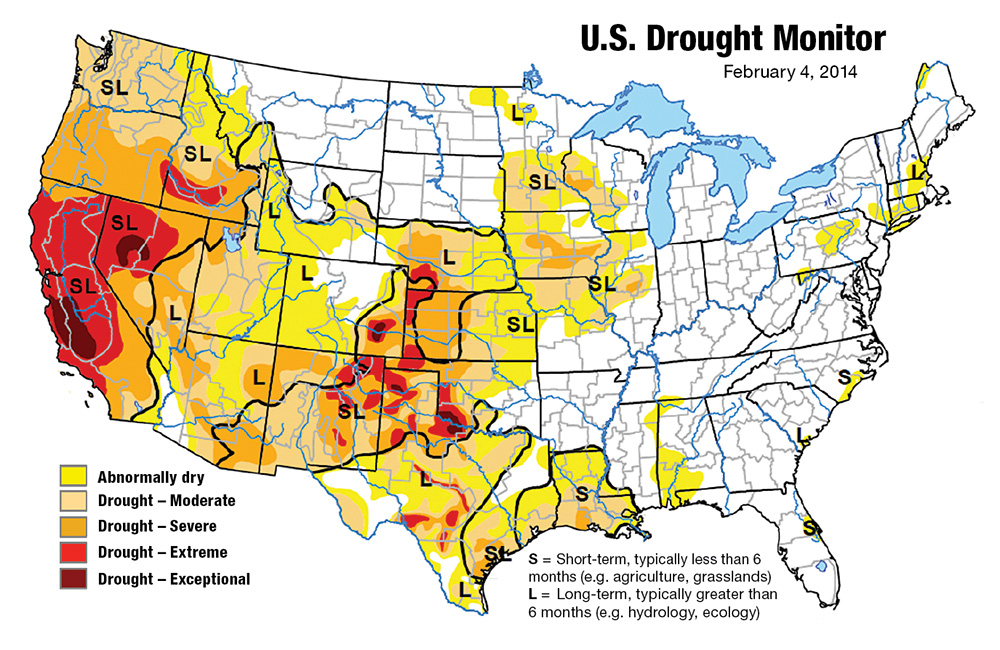 US Drought Monitor