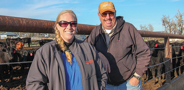 Tom Brunner and Amy Pravecek