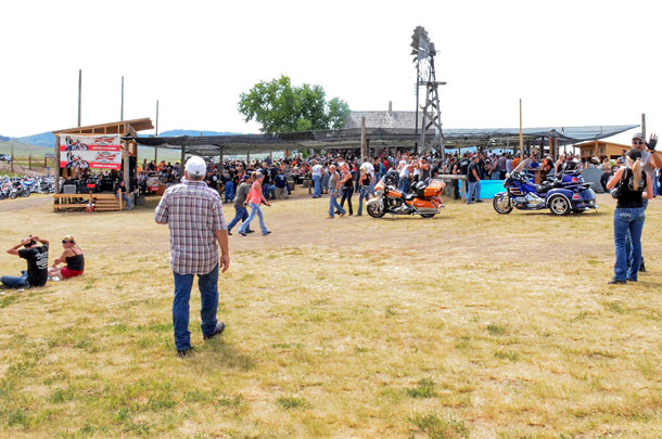 Stone House Saloon during Sturgis Bike Rally
