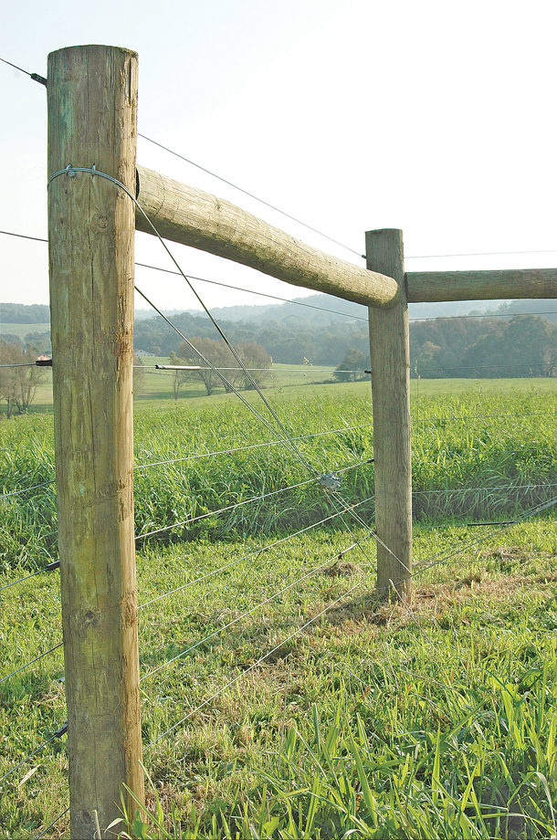 How to build a fence - a guide to erecting a post and wire fence