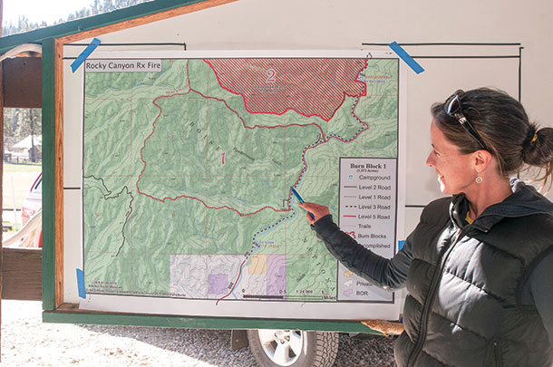 Extensive planning and mapping must be done before a prescribed burn