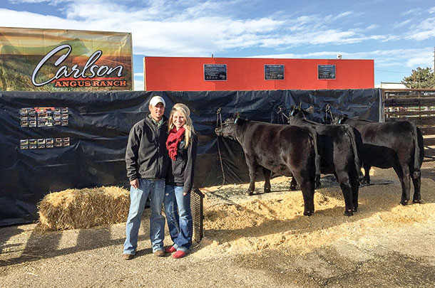 Jon and Melissa at the National Western Stock Show