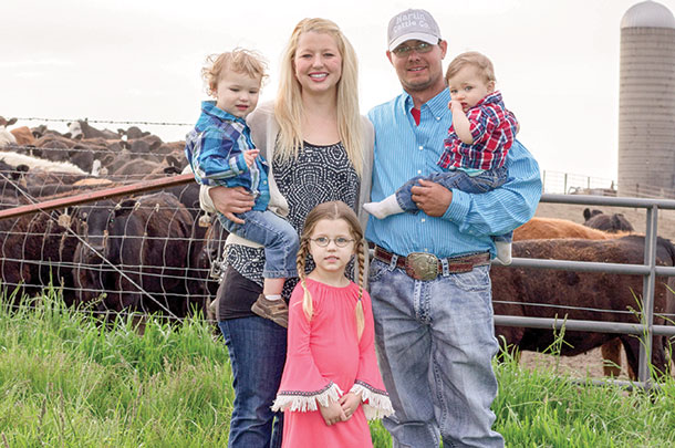 Dan and Abby Martin with their three children
