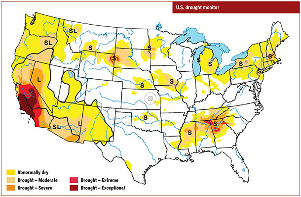 U.S. drought monitor