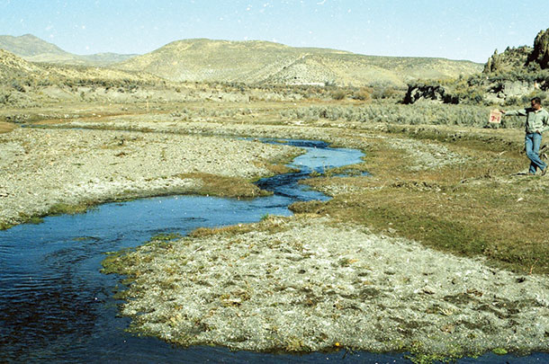 Susie creek before the project