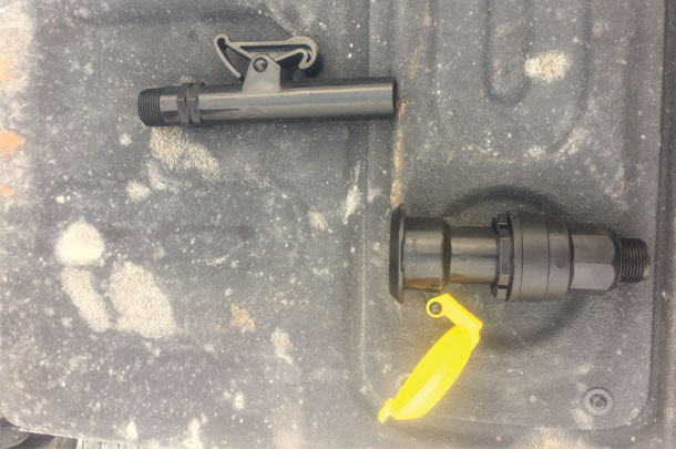 Plasson quick-coupler valve for permannant and protable water systems