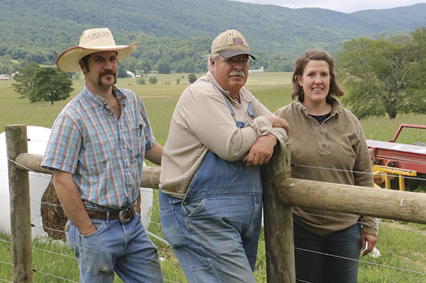 Andrew echols, Larry Echols and Allison Tomlinson