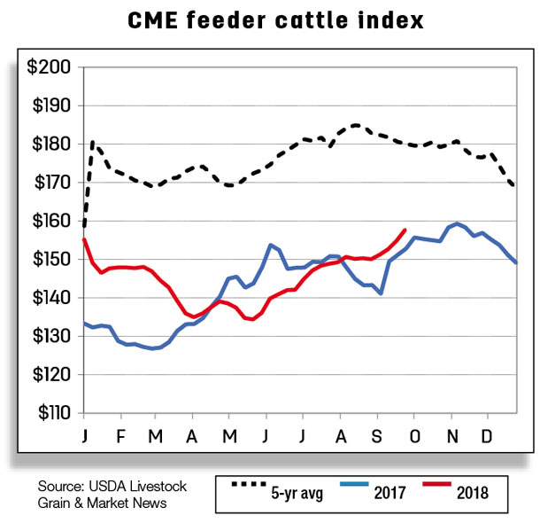 cme feeder cattle