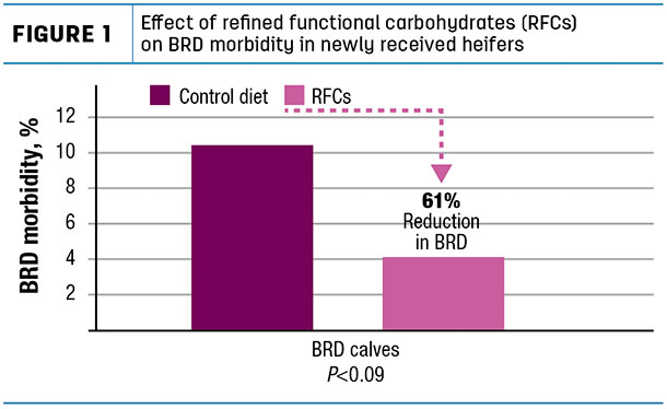 Effect of refined functional carbohydrates