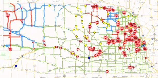 road closures