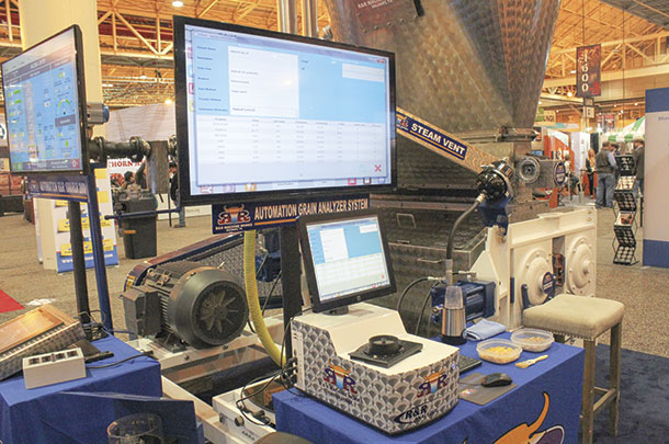 R&R machine works automated grain analyzer