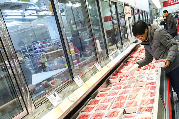 In 2018, the U.S. became the sole provider of beef to Korean Costcos