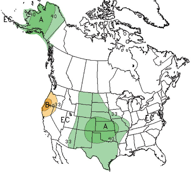 precipitation map