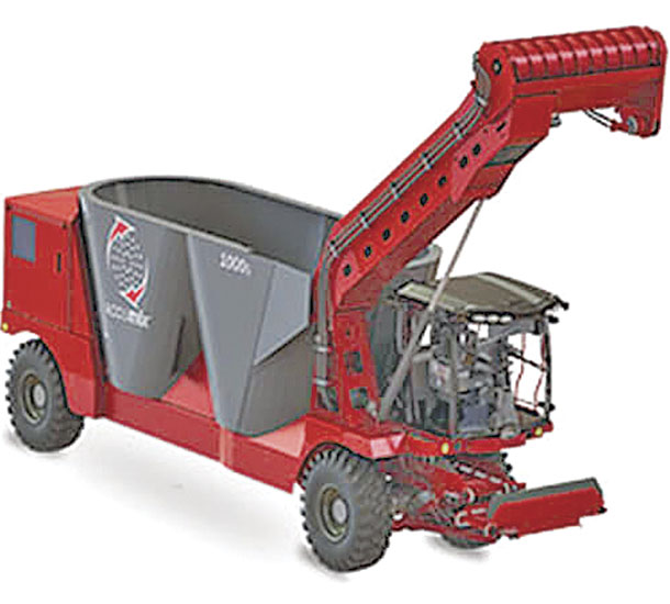 Highline manufacturing new self-propeled feed mixer
