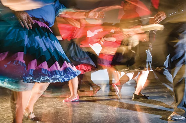 Square dancing 