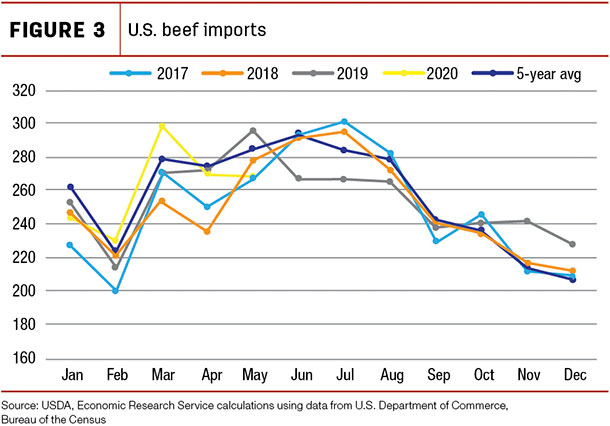 U.S. beef imports
