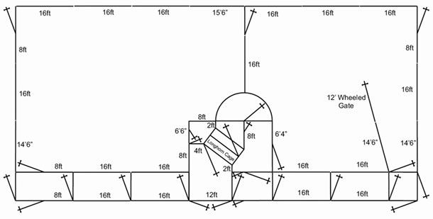 Larger corra and pen system
