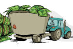 wagon full of money