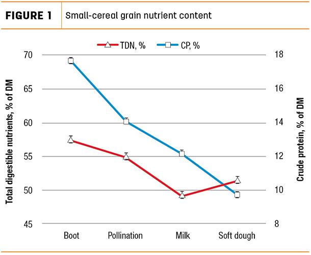 Small-cereal grain nutrient content