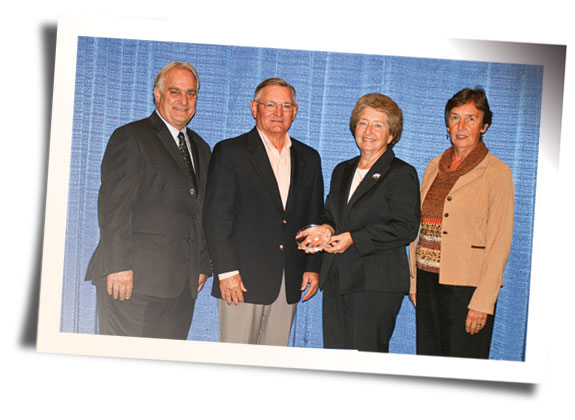 George Greig, Bob Pepple, Jane Pepple, & Rita Kennedy.