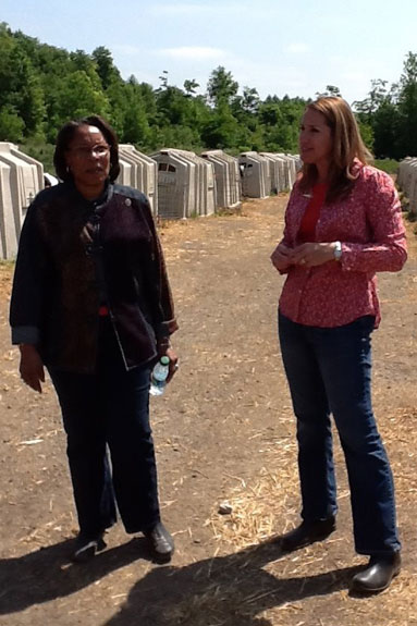 Breanda Hastings & Congresswoman Fudge