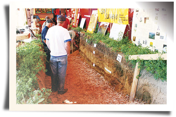 Soil pit