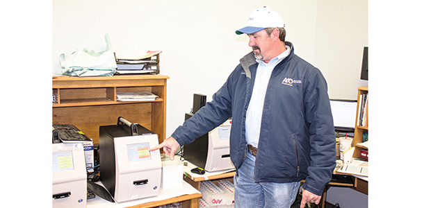 Derek Moore with Advanced Animal Diagnostics