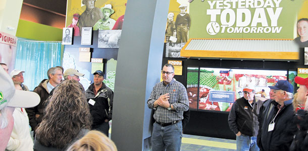 Fair Oaks is made up of 11 separately owned 3,000-cow dairy farms shipping 250,000 gallons of milk a day.